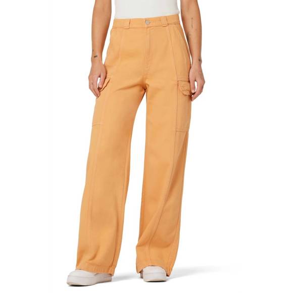 HUDSON Pants - NEW HUDSON high-rise wide leg cargo pant in clay